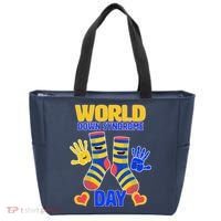 World Down Syndrome Day Socks & Hands Tote Bag thumb 0
