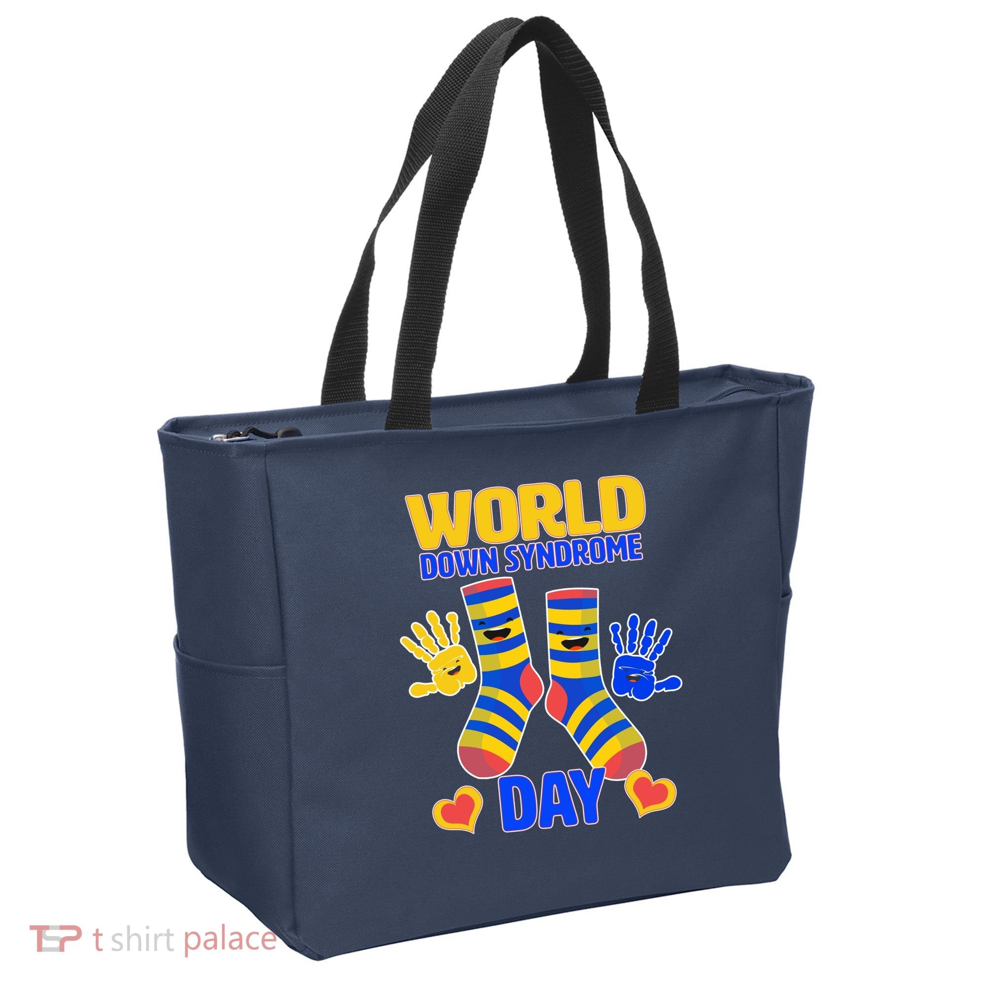 World Down Syndrome Day Socks & Hands Tote Bag
