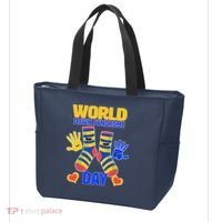 World Down Syndrome Day Socks & Hands Tote Bag thumb 3