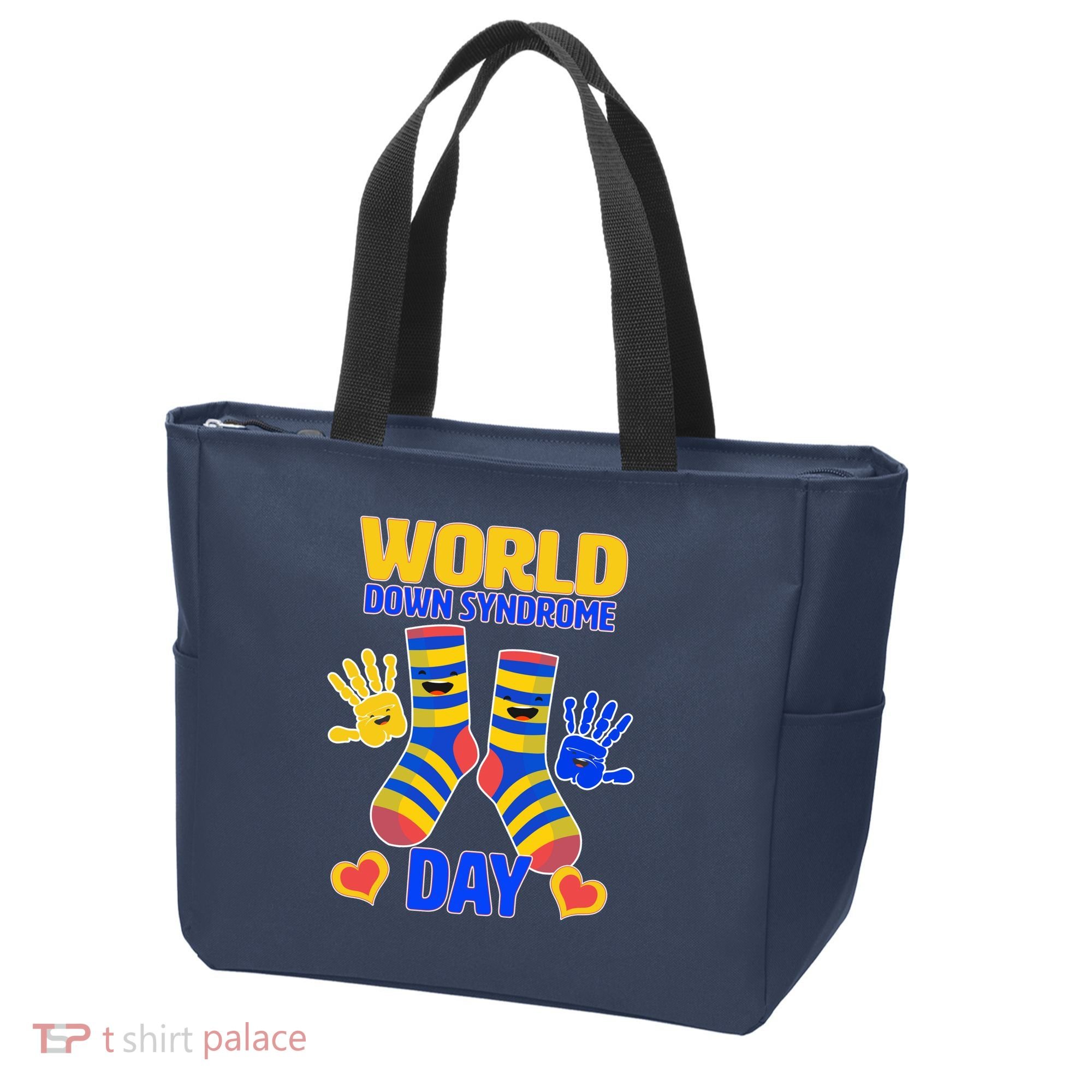 World Down Syndrome Day Socks & Hands Tote Bag