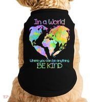 World Full Of Love Be Kind Doggie Tank thumb 0