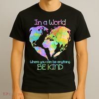 World Full Of Love Be Kind T-Shirt thumb 3