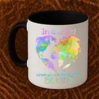 World Full Of Love Be Kind Coffee Mug thumb 2