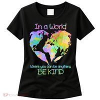 World Full Of Love Be Kind Women's T-Shirt thumb 0