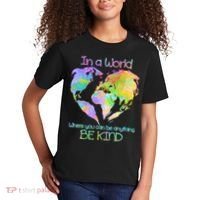 World Full Of Love Be Kind Kids T-Shirt thumb 2