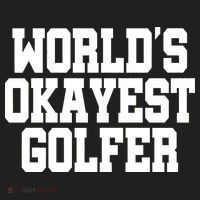 World Okayest Golfer Women's Sweatshirt thumb 2