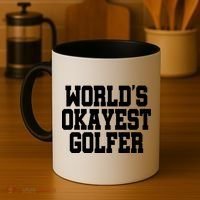 World Okayest Golfer Coffee Mug thumb 4