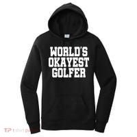 World Okayest Golfer Women's Hoodie thumb 0