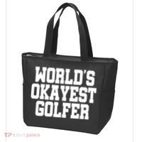 World Okayest Golfer Tote Bag thumb 3