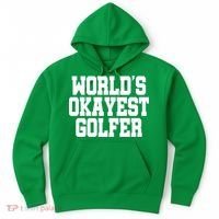 World Okayest Golfer Hoodie thumb 0