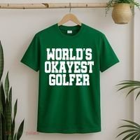 World Okayest Golfer T-Shirt thumb 2
