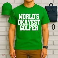 World Okayest Golfer T-Shirt thumb 6