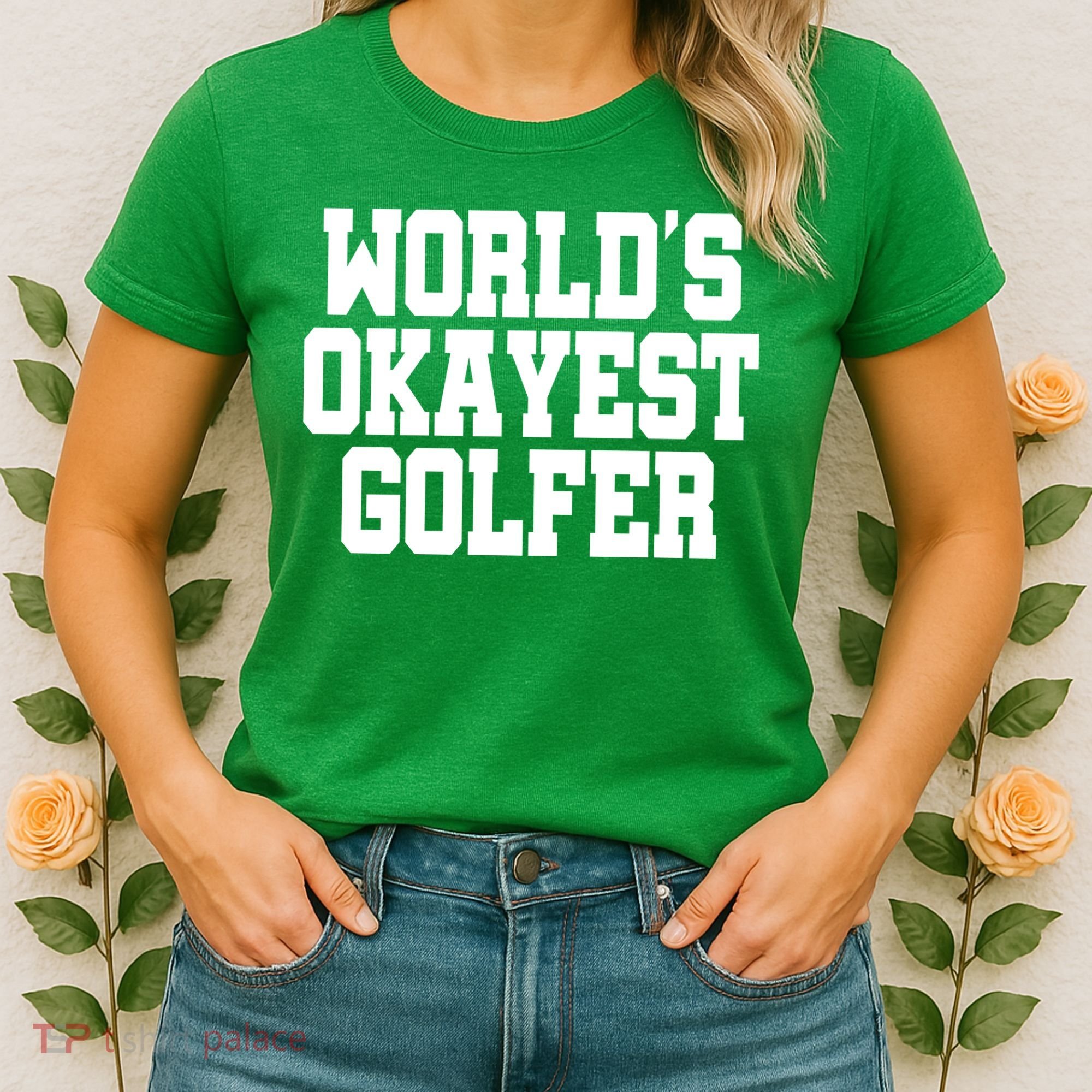World Okayest Golfer Women's T-Shirt