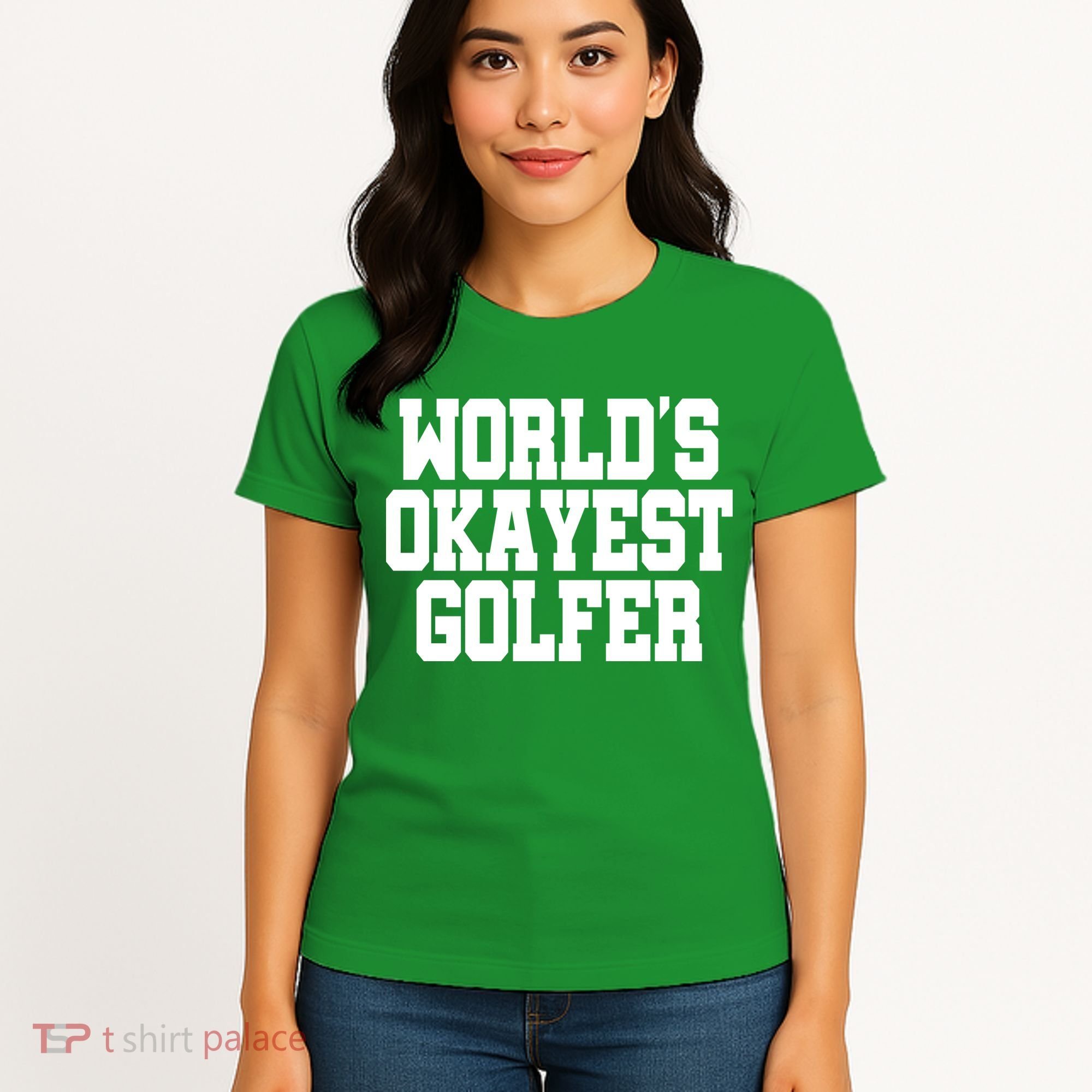 World Okayest Golfer Women's T-Shirt