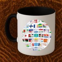 World Soccer Ball Coffee Mug thumb 2