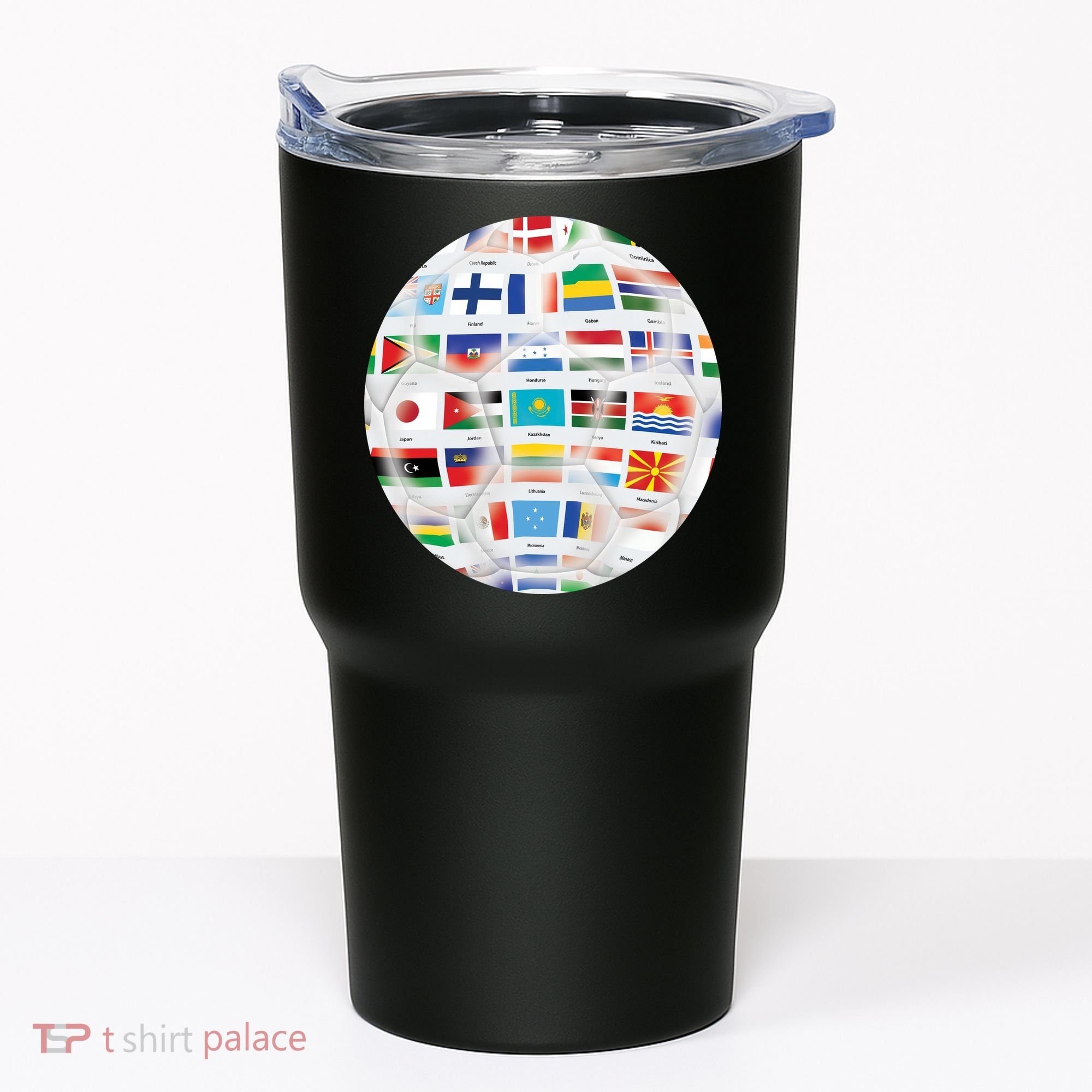 World Soccer Ball Tumbler
