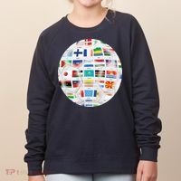 World Soccer Ball Women's Sweatshirt thumb 0