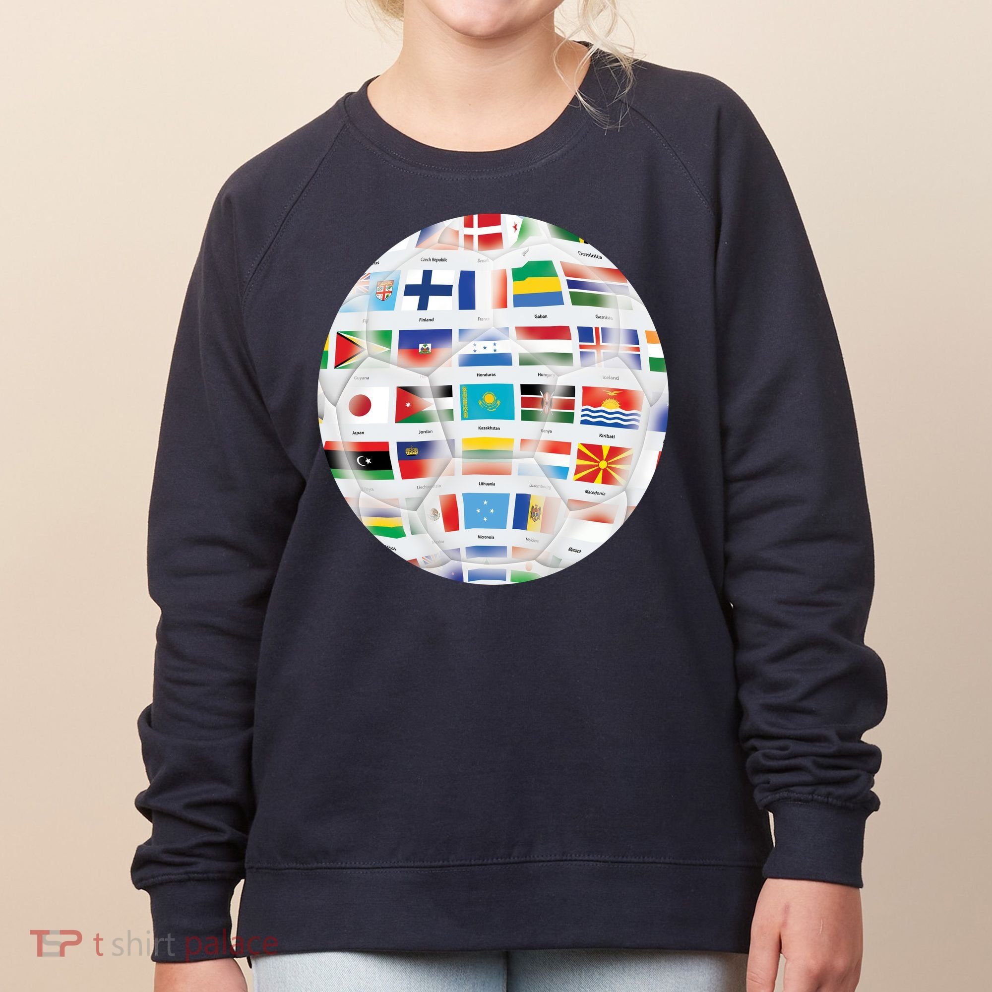 World Soccer Ball Women's Sweatshirt
