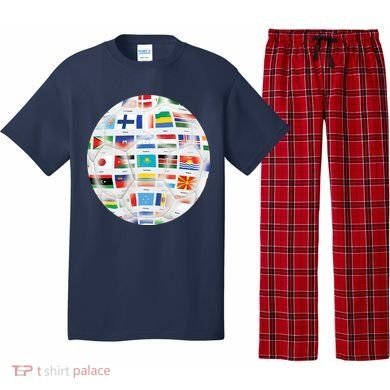 World Soccer Ball Pajama Set