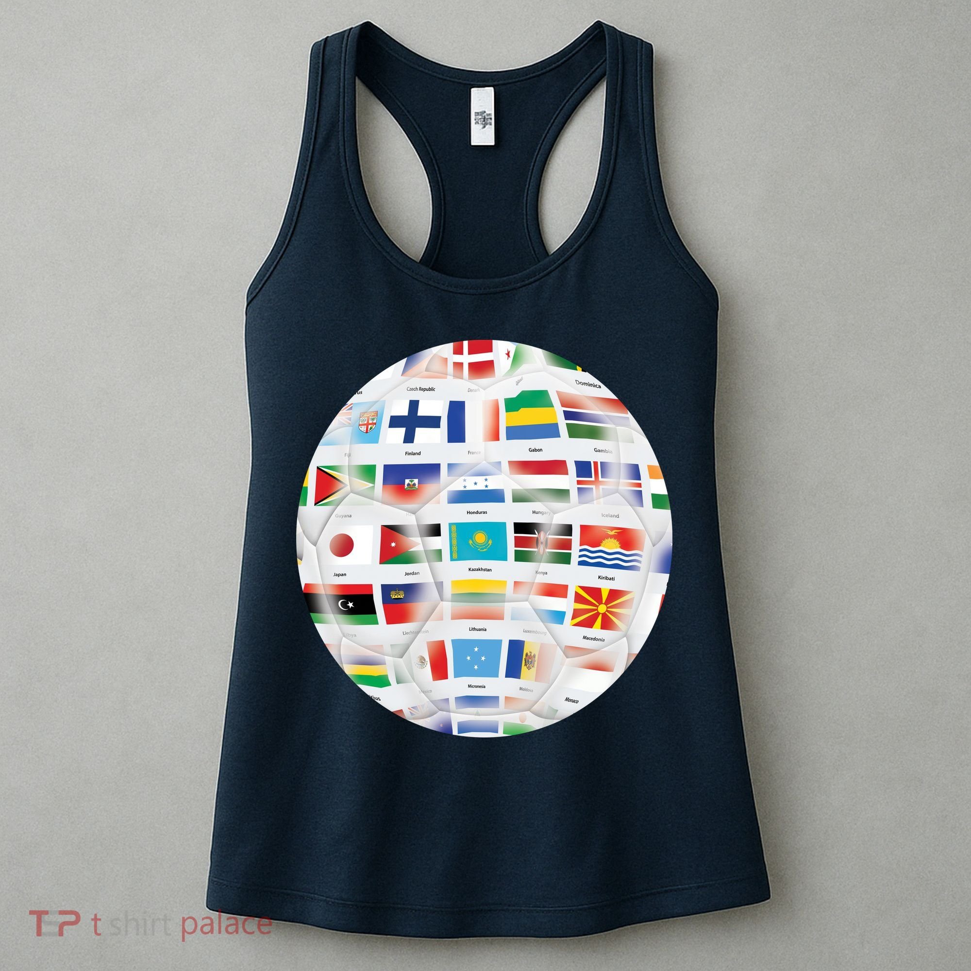 World Soccer Ball Women's Tank Top