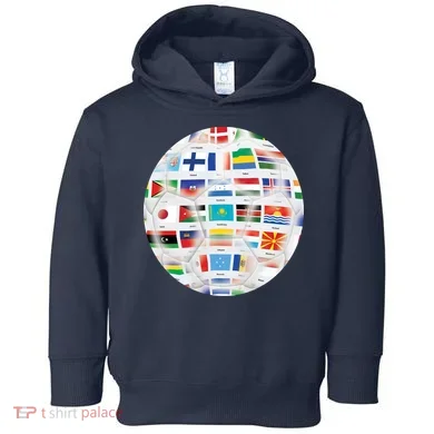 World Soccer Ball Toddler Hoodie