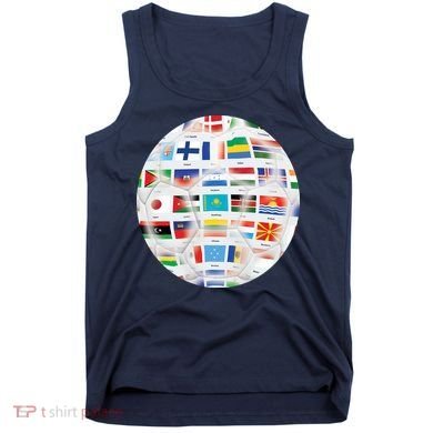 World Soccer Ball Tank Top