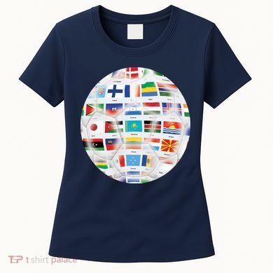 World Soccer Ball Women's T-Shirt