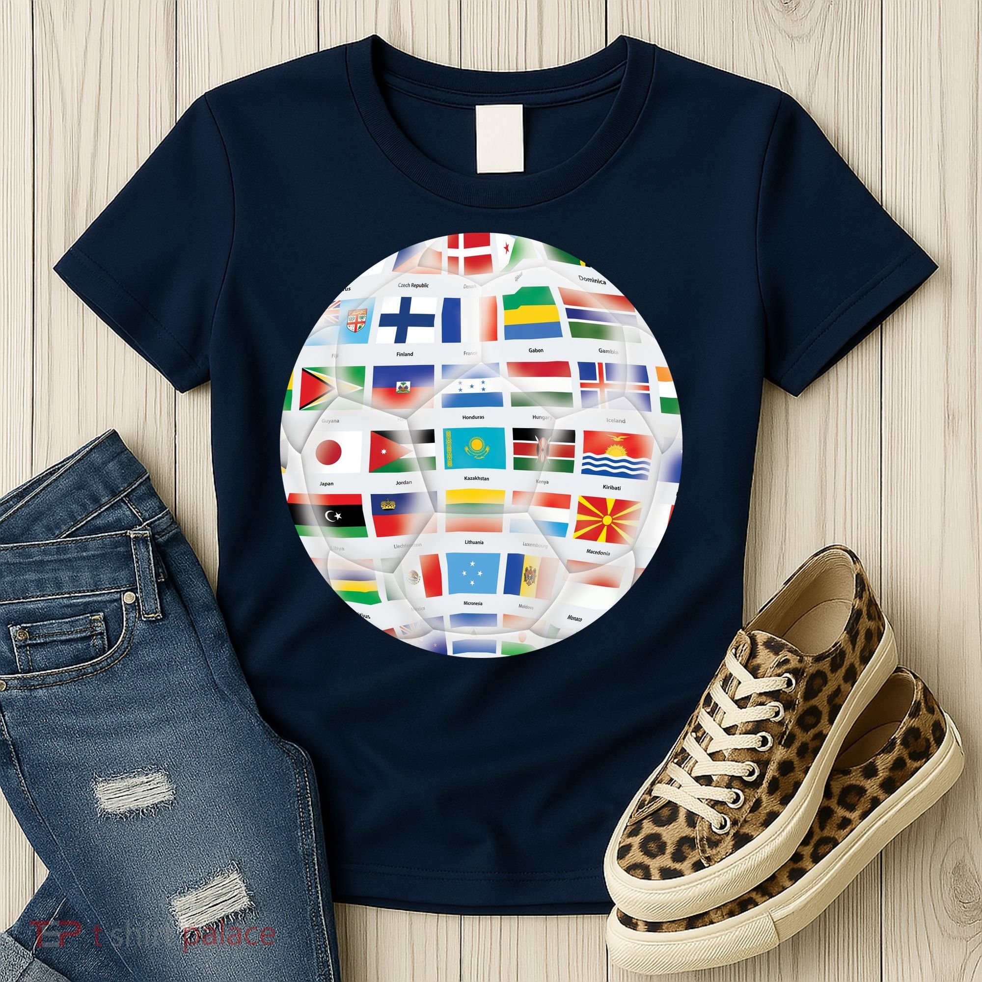 World Soccer Ball Women's T-Shirt