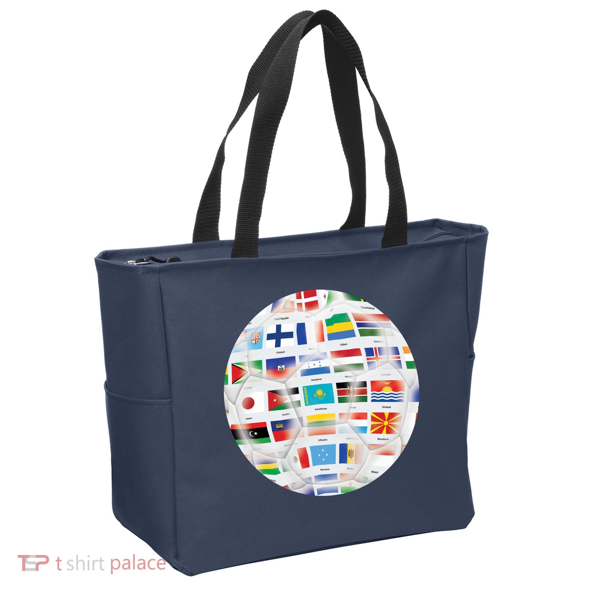 World Soccer Ball Tote Bag