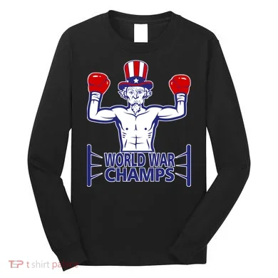 World War Champs Uncle Sam Long Sleeve Shirt