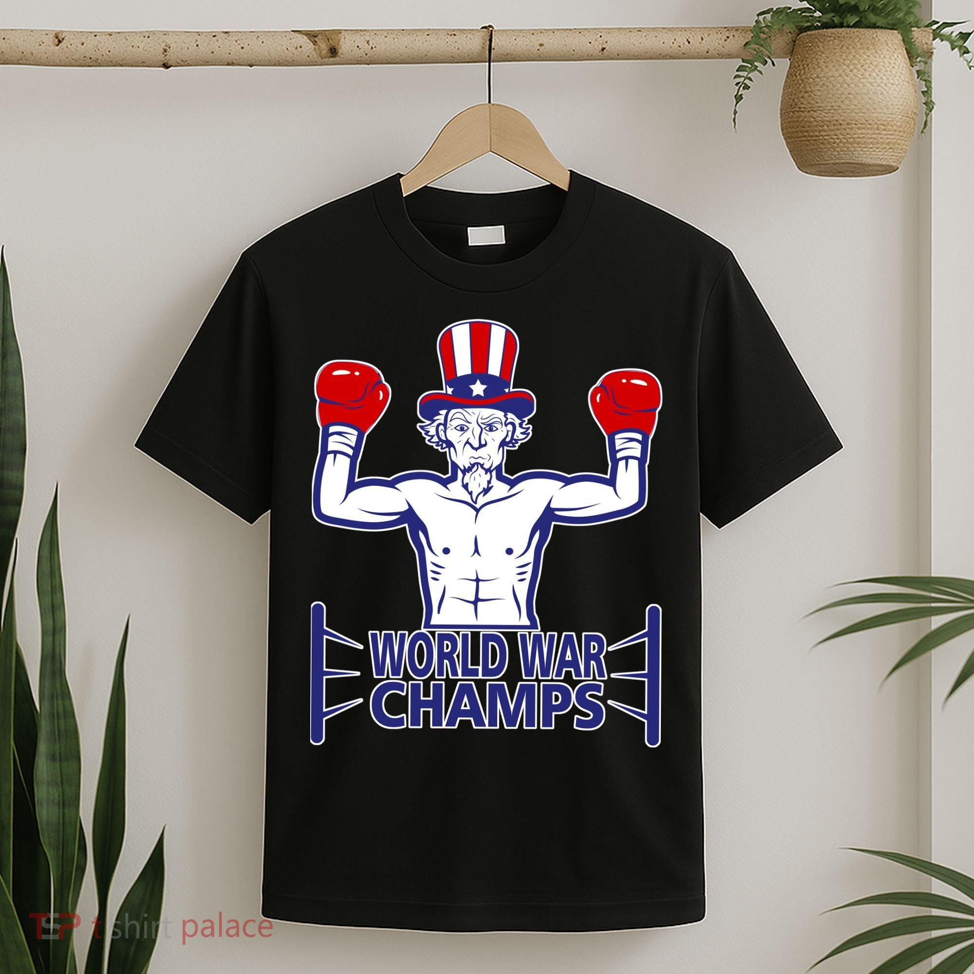 World War Champs Uncle Sam T-Shirt