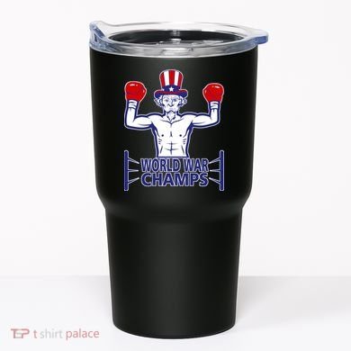 World War Champs Uncle Sam Tumbler