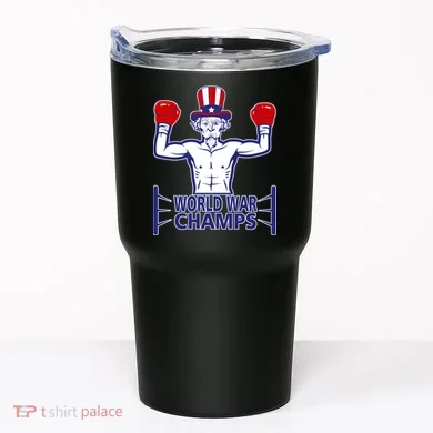 World War Champs Uncle Sam Tumbler