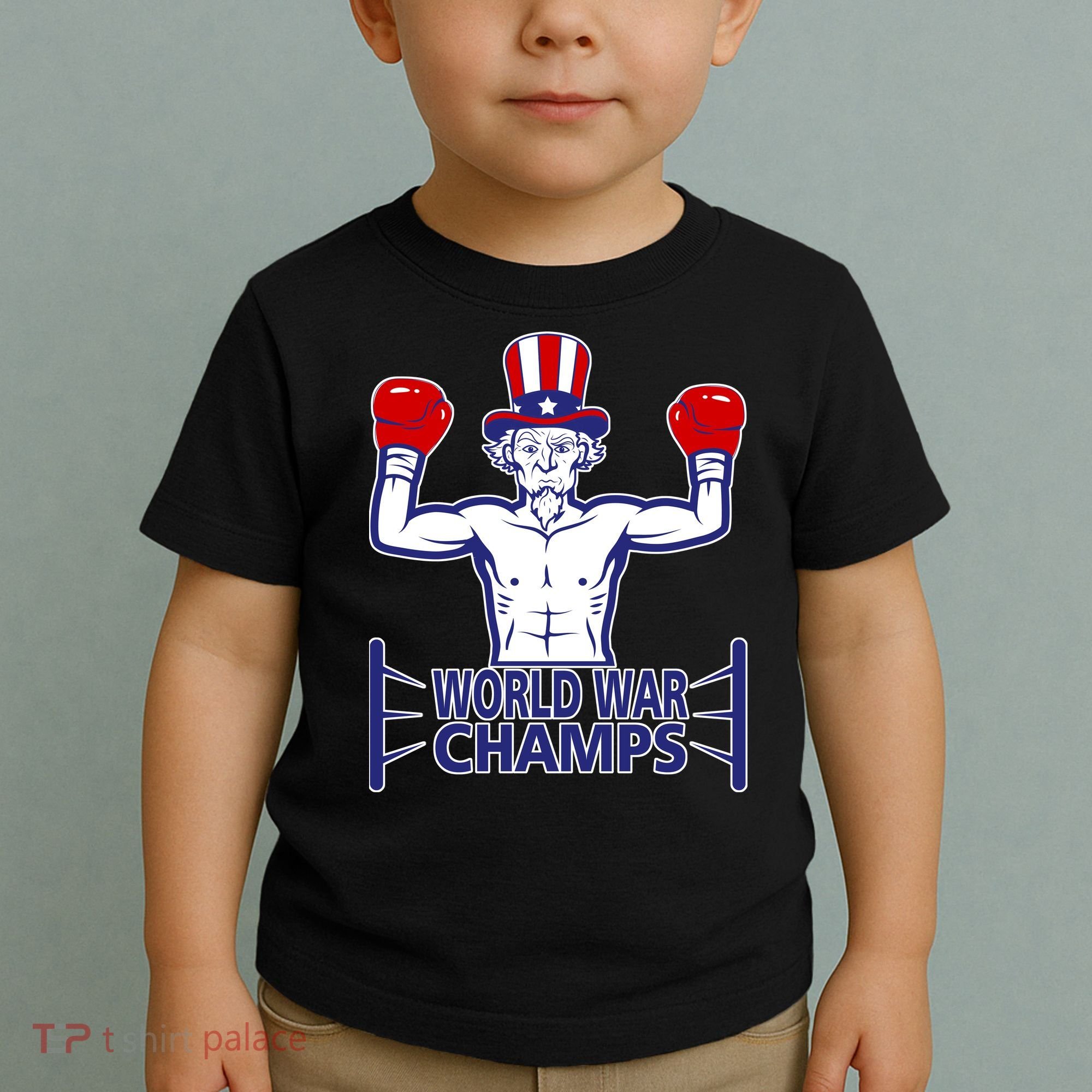World War Champs Uncle Sam Toddler T-Shirt