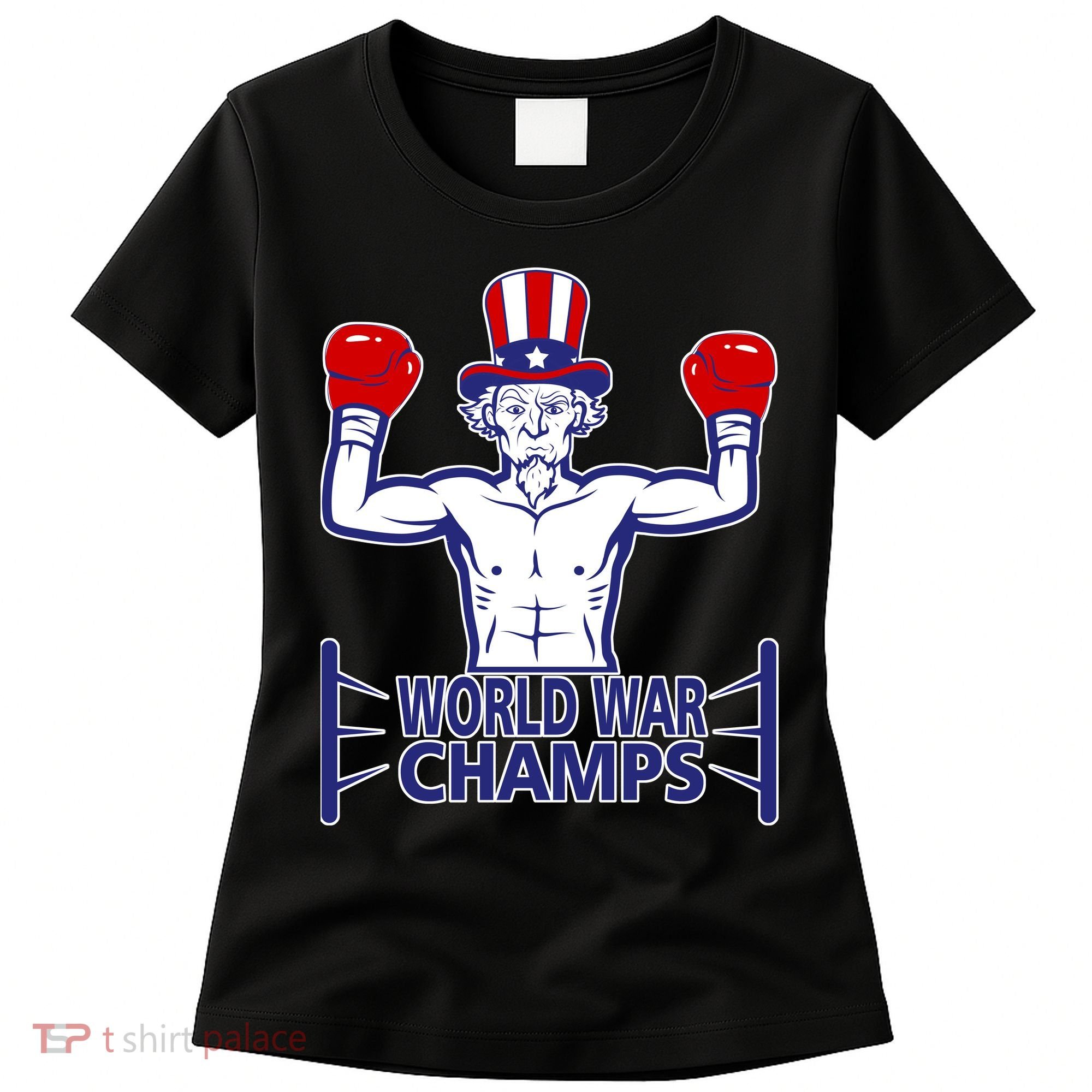 World War Champs Uncle Sam Women's T-Shirt