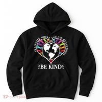 World Where You Can Be Anything Be Kind World Unity Day Hoodie thumb 0