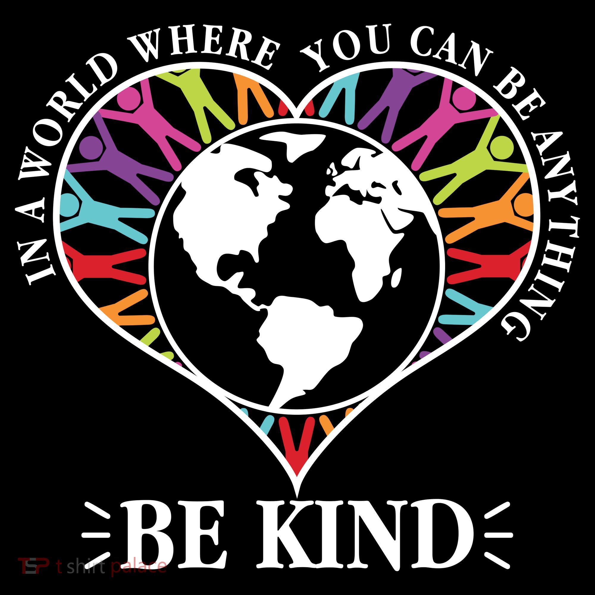World Where You Can Be Anything Be Kind World Unity Day Apron
