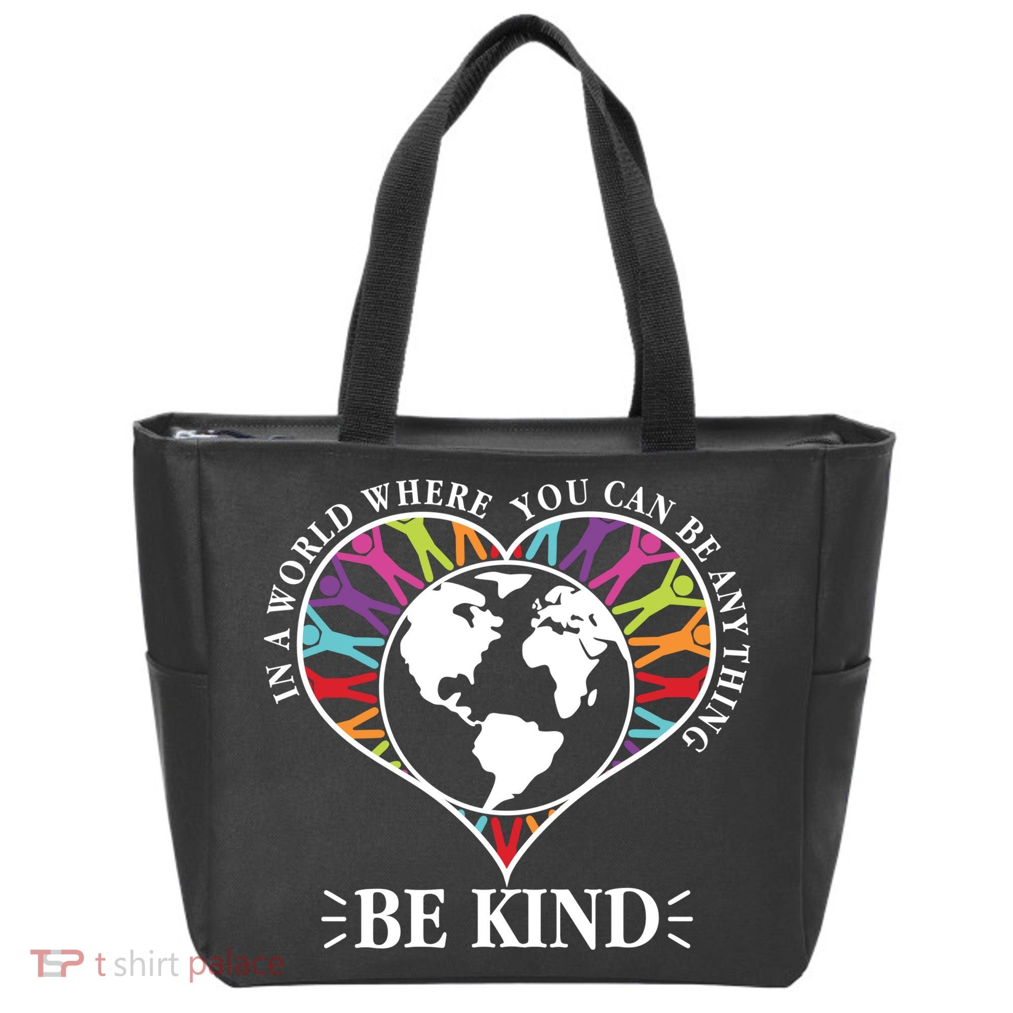 World Where You Can Be Anything Be Kind World Unity Day Tote Bag