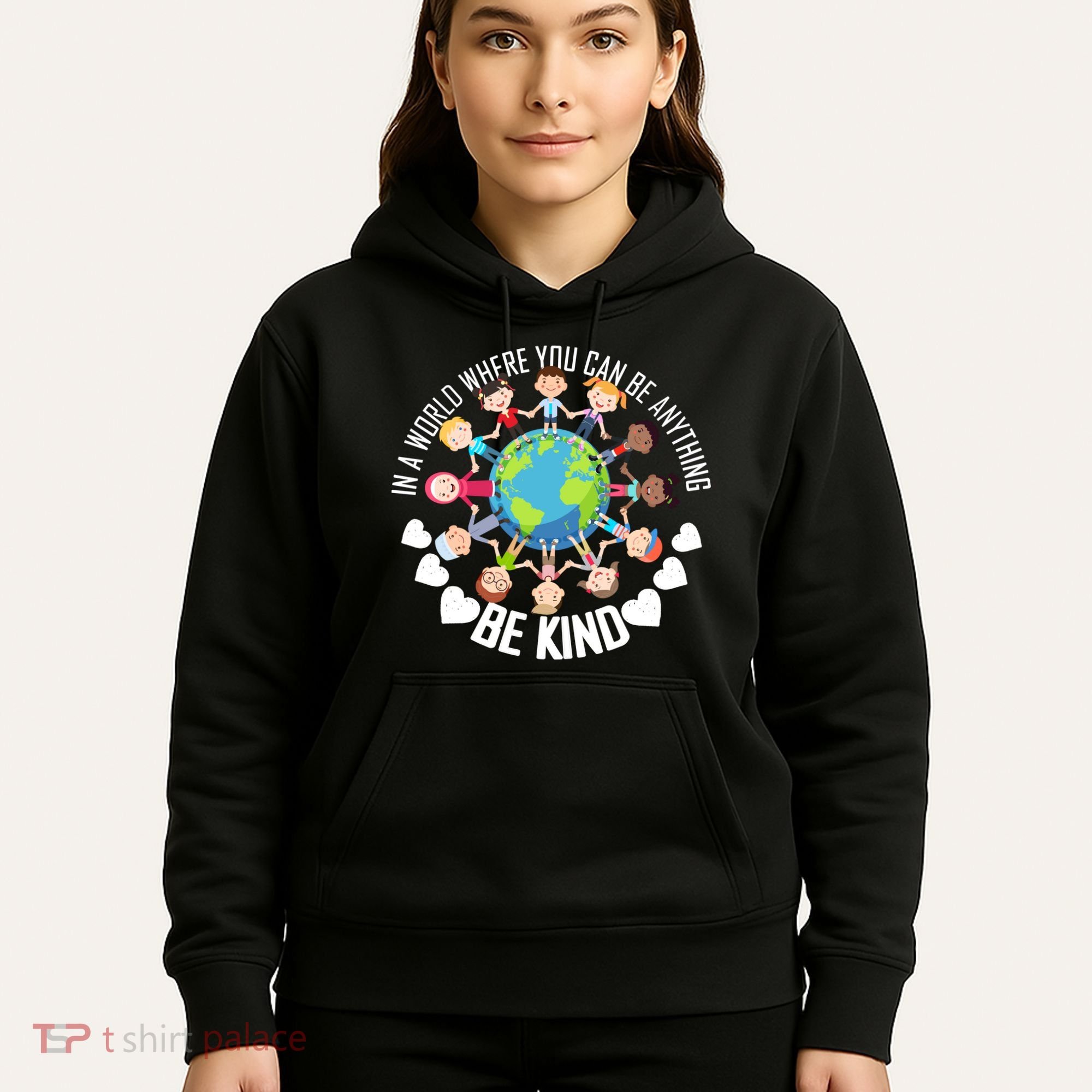 World Where You Can Be Kind Anti-Bullying Hoodie