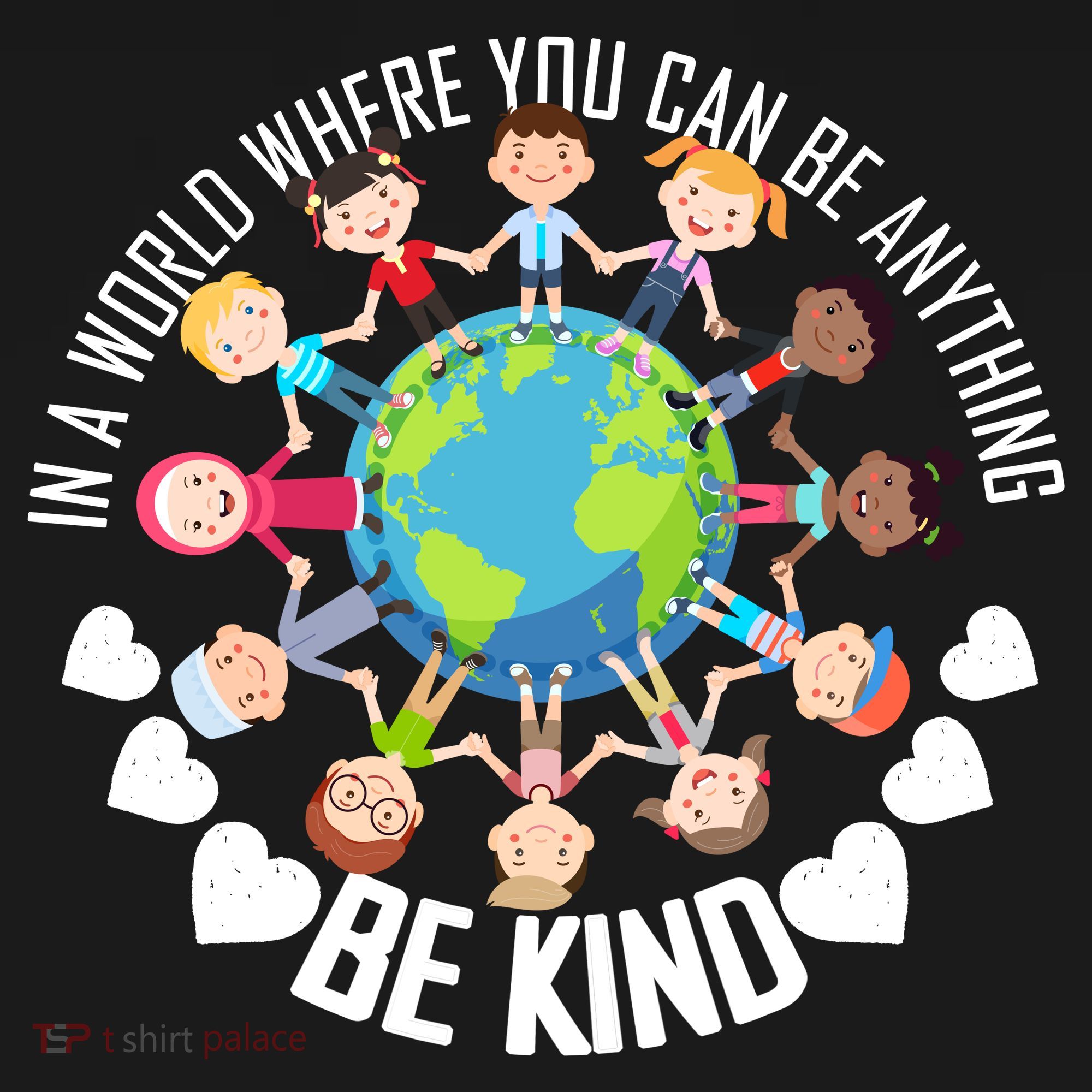 World Where You Can Be Kind Anti-Bullying Mousepad