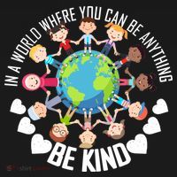 World Where You Can Be Kind Anti-Bullying Ornament thumb 1