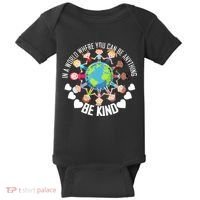 World Where You Can Be Kind Anti-Bullying Baby Bodysuit thumb 0