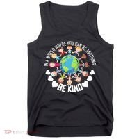 World Where You Can Be Kind Anti-Bullying Tank Top thumb 0