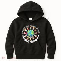 World Where You Can Be Kind Anti-Bullying Kids Hoodie thumb 0