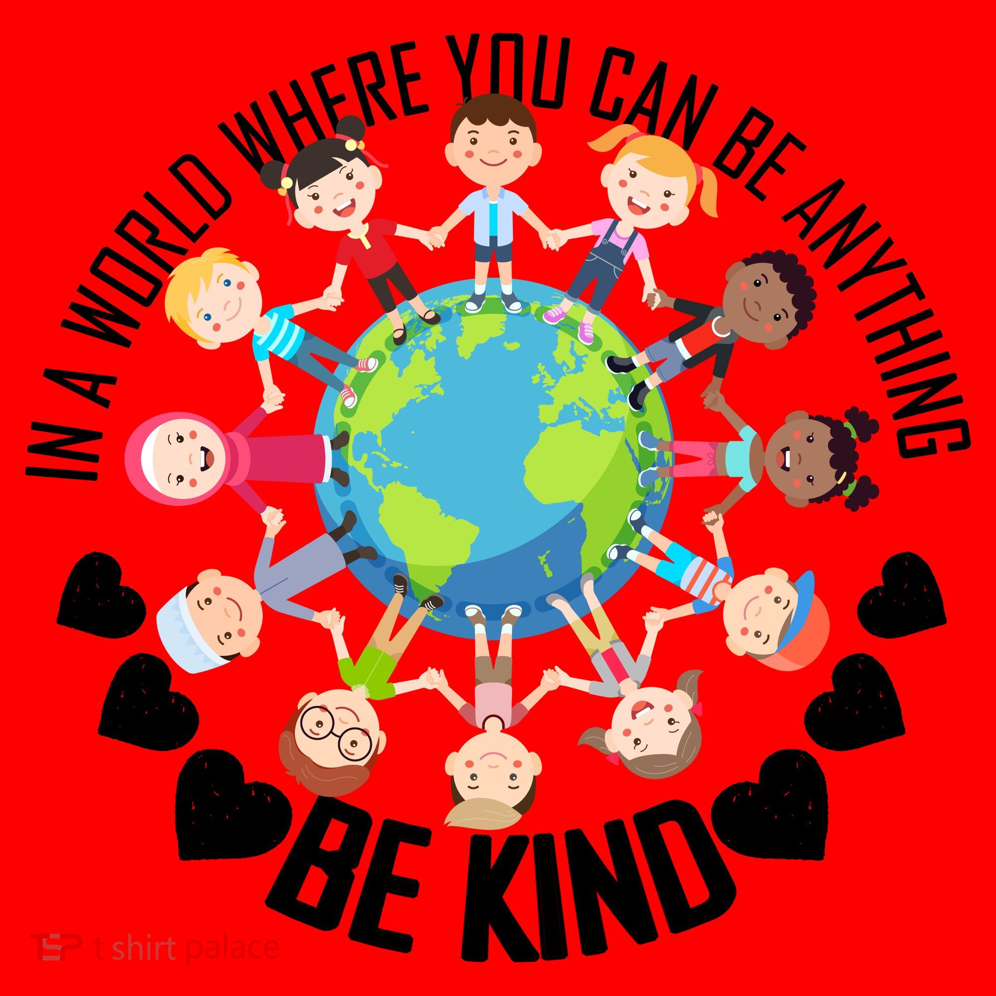 World Where You Can Be Kind Anti-Bullying Santa Hat