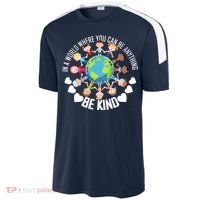World Where You Can Be Kind Anti-Bullying Sport-Tek Competitor United Soccer Jersey thumb 2