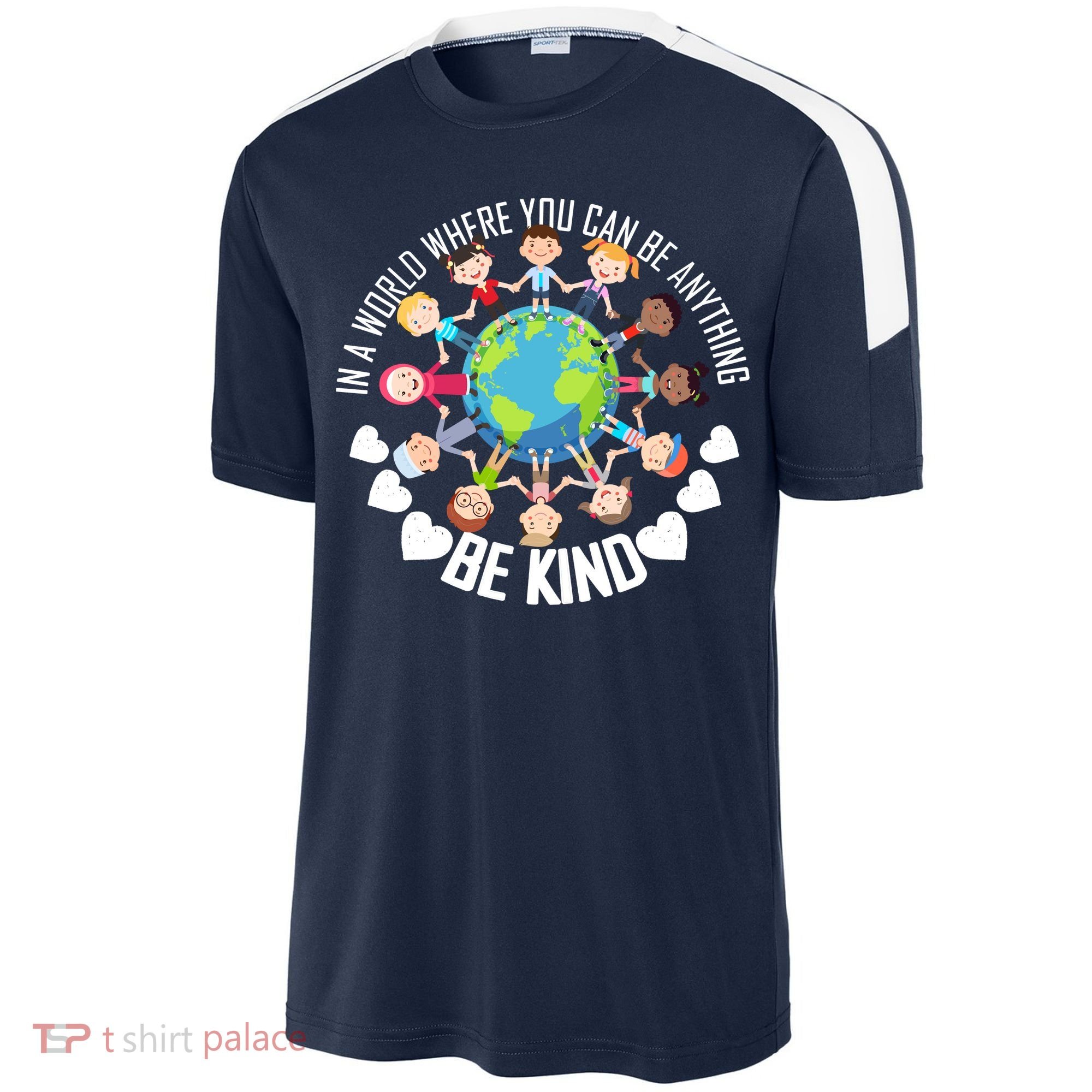 World Where You Can Be Kind Anti-Bullying Sport-Tek Competitor United Soccer Jersey