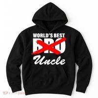 Worlds Best Bro (Uncle) Funny Hoodie thumb 0