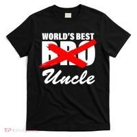 Worlds Best Bro (Uncle) Funny T-Shirt thumb 0