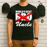 Worlds Best Bro (Uncle) Funny T-Shirt thumb 6